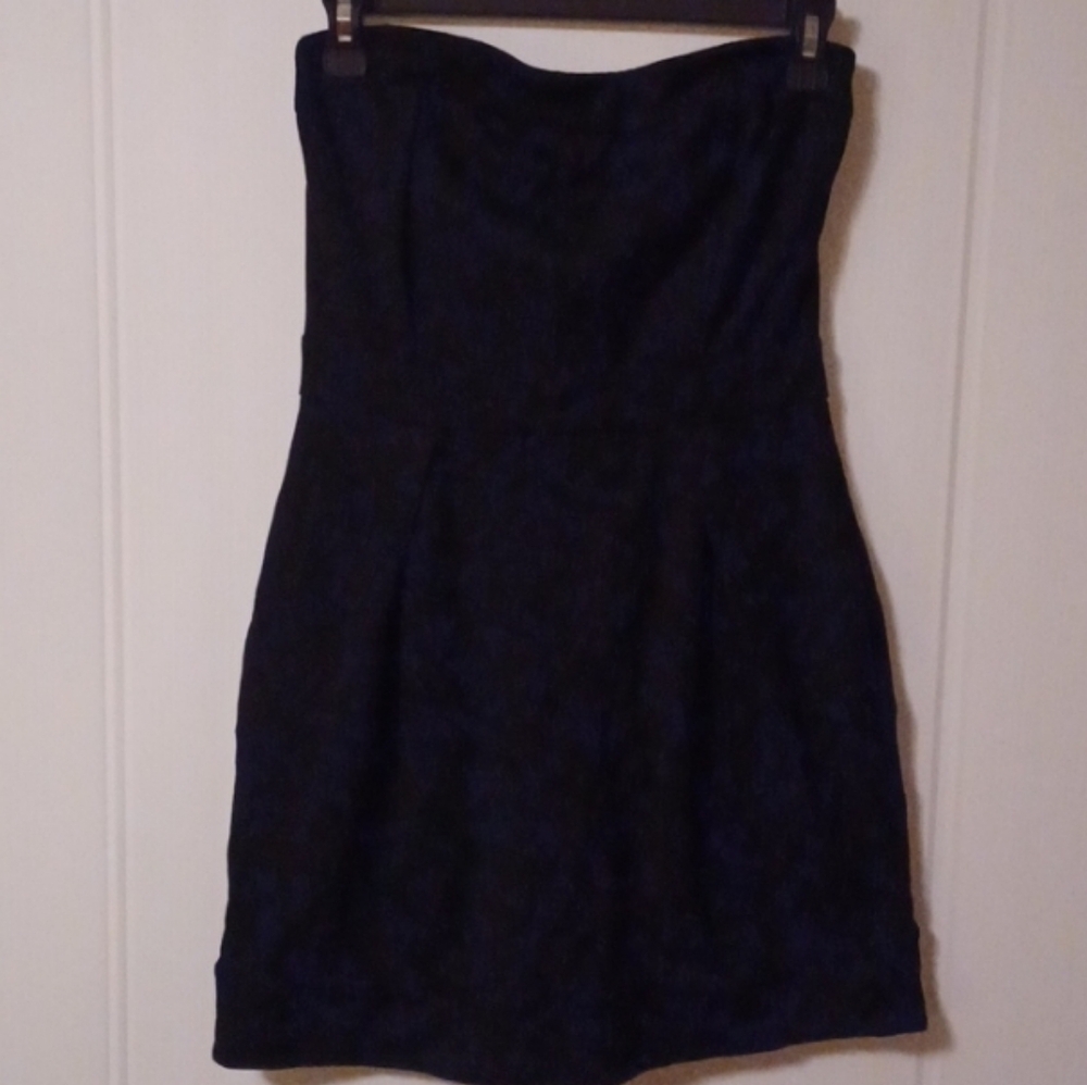 American Rag CIE Black Strapless Dress Size M